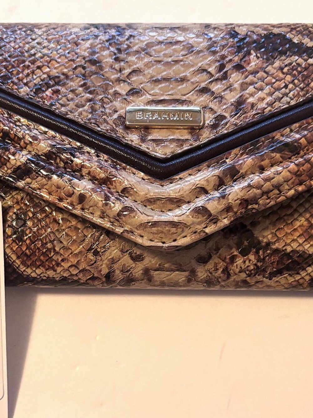 Brahmin Veronica Hazelnut Shenandoa Wallet